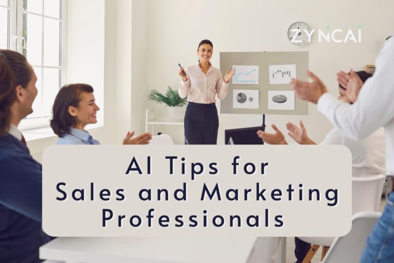AI Tips for Sales and Marketing Professionals