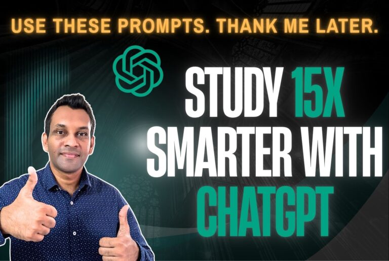 15 Best ChatGPT Prompts for Students to Study Smarter, Save Time, and Ace Exams