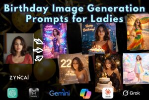 Birthday Image Generation Prompts for Ladies