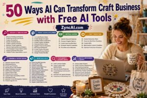 50 Ways AI Can Transform Craft Business with Free AI Tools