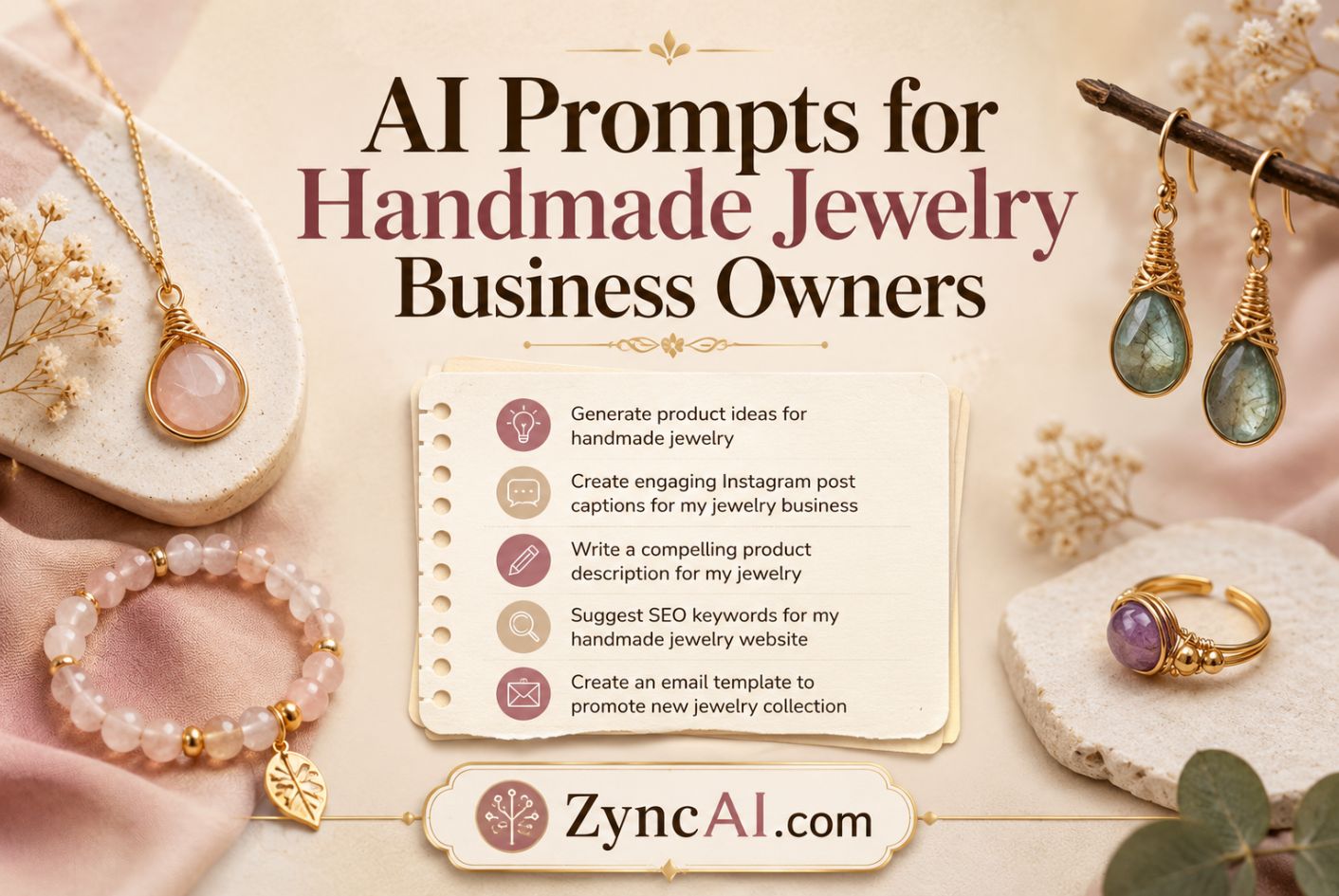 AI Prompts for Handmade Jewelry Business Owners