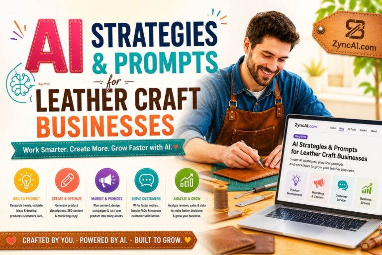 AI Strategies & Prompts for Leather Craft Business
