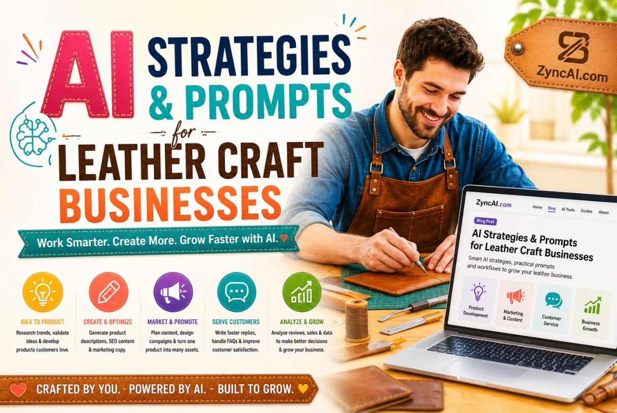 AI Strategies & Prompts for Leather Craft Business