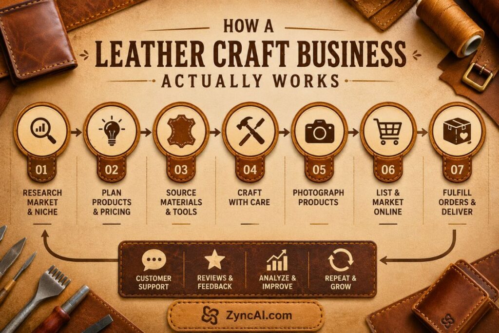 How a Leather Craft Business Actually Works