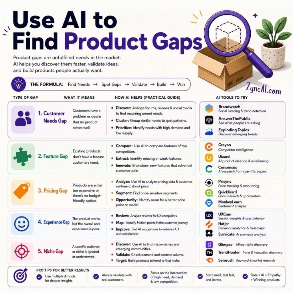 Use AI to Find Product Gaps