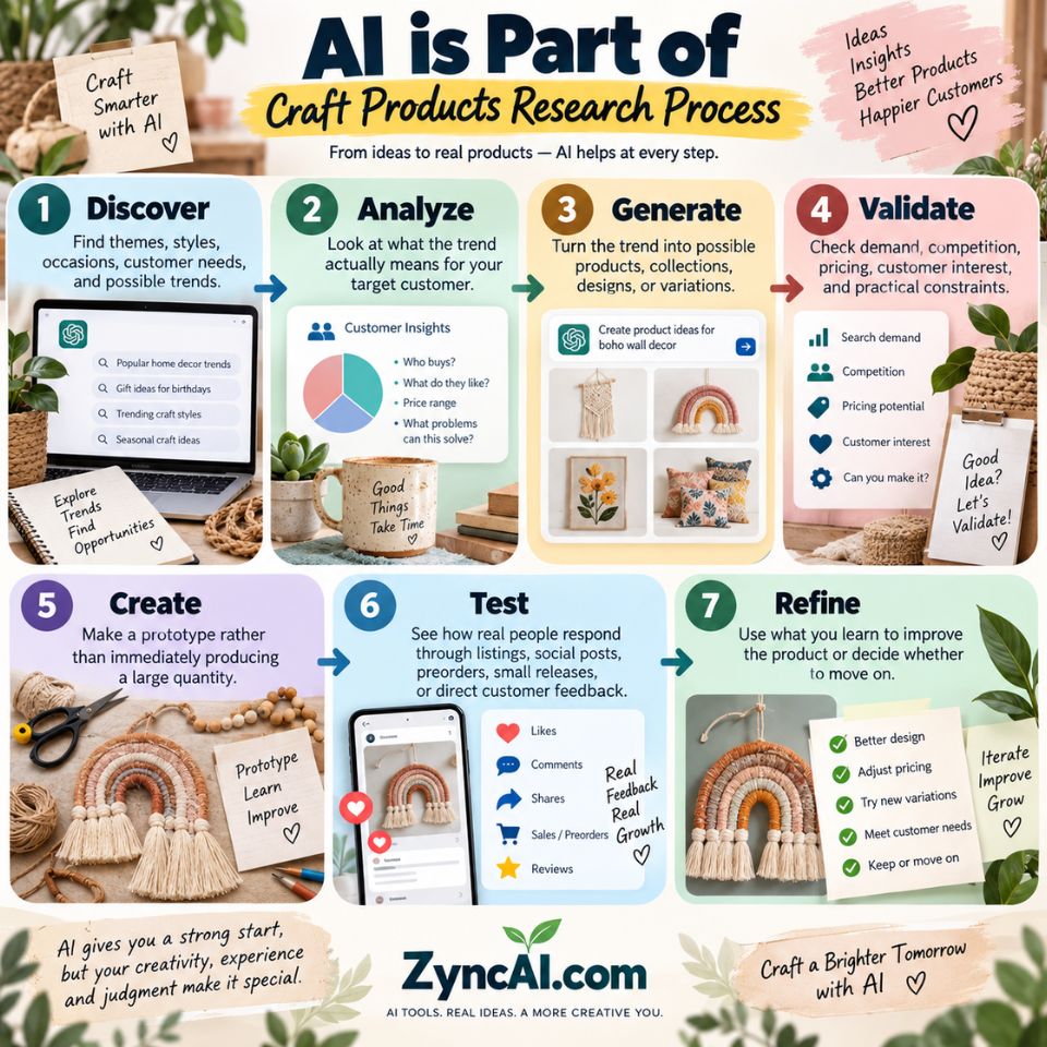 AI is Part of Craft Products Research Process