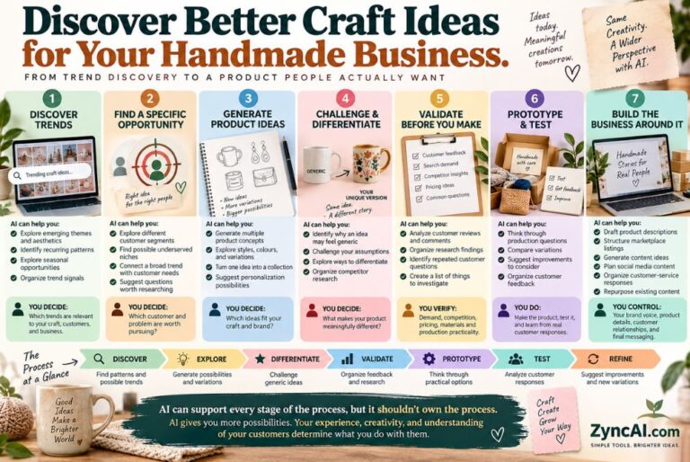 How AI Can Help Handmade Crafters Discover Trending Ideas